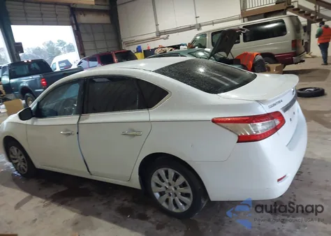 2014 Nissan Sentra Fe+ S from USA, damaged, VIN 3N1AB7APXEY257377